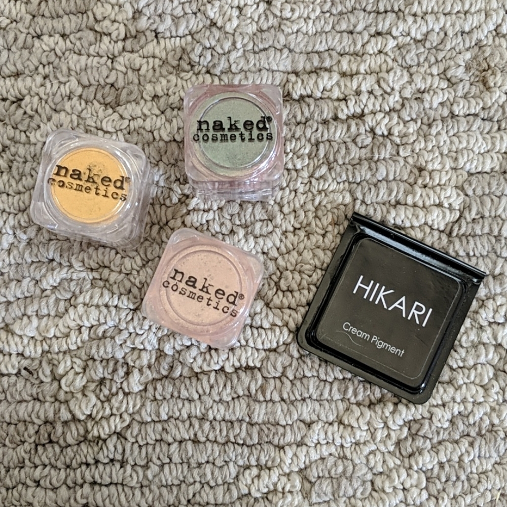 Set of 3 Naked Cosmetics Loose Pigment Eyeshadow